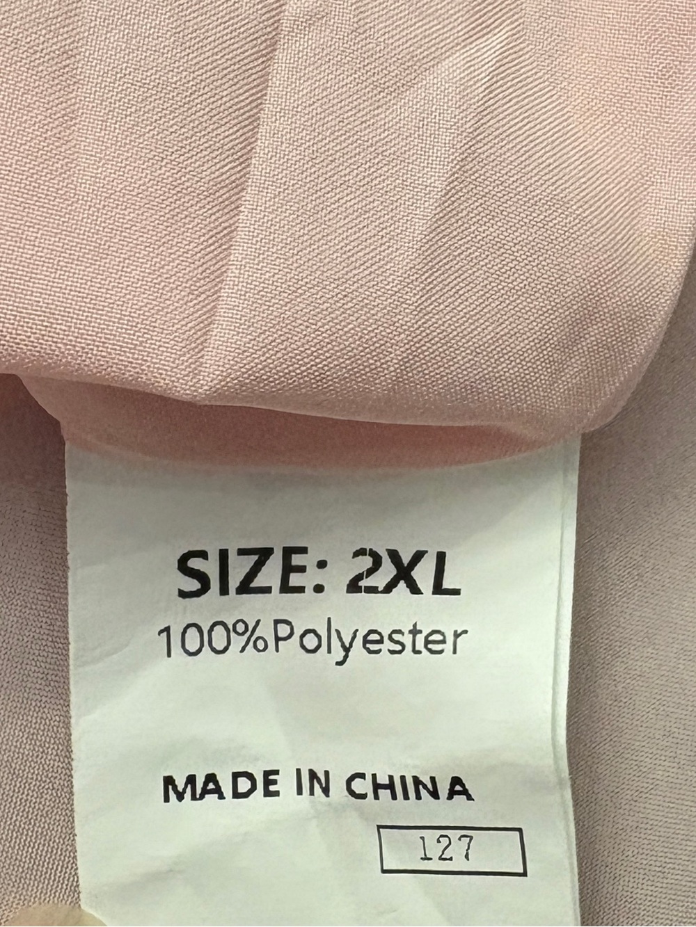 Floral Top Blouse Pink Smocking Flutter Sleeves Lined 2XL Plus Size - Picture 7 of 11